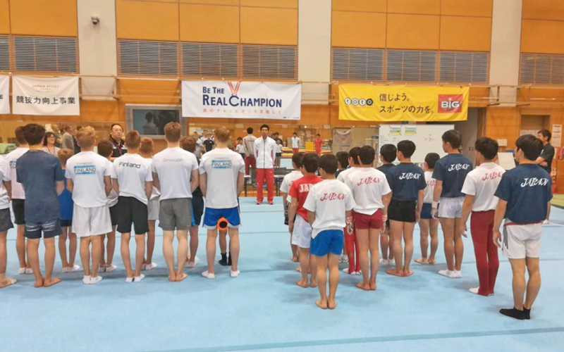 Japan Sports Agency Commissioned Project: JSC/JOC/NF Use Nishigaoka High Performance Center and Other Facilities for Collaboration Project (Gymnastics, Finland)2