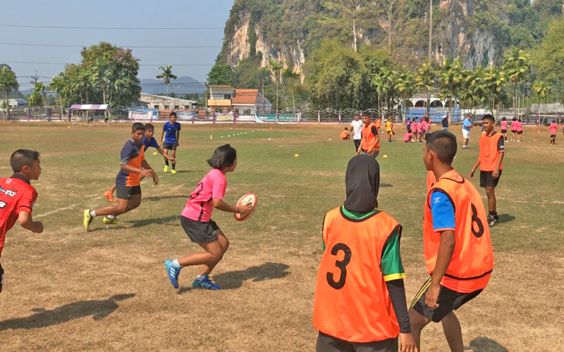 【Thailand】Japan Sports Agency Commissioned Project: Rugby Clinic and Friendly Match in Thailand (Re-Commissioned Project by the Japan Sport Council)2
