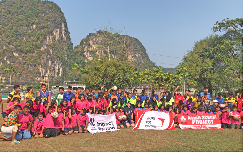 【Thailand】Japan Sports Agency Commissioned Project: Rugby Clinic and Friendly Match in Thailand (Re-Commissioned Project by the Japan Sport Council)5