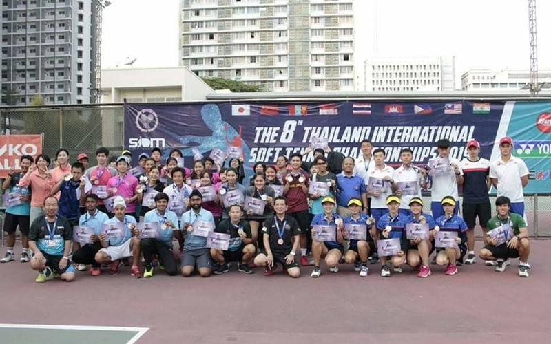 The 8th Thailand International Soft Tennis Championships (2019)1