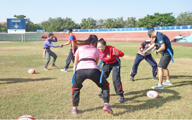 【Laos】Project Consigned by the Japan Sports Agency: <br/>JSC-JRFU-Beppu City Collaborative Rugby International Exchange Program3