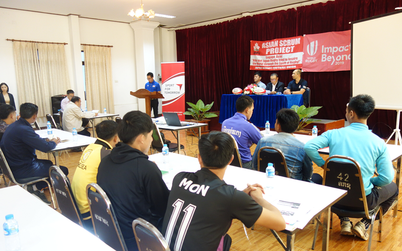 【Laos】Project Consigned by the Japan Sports Agency: <br/>JSC-JRFU-Beppu City Collaborative Rugby International Exchange Program4