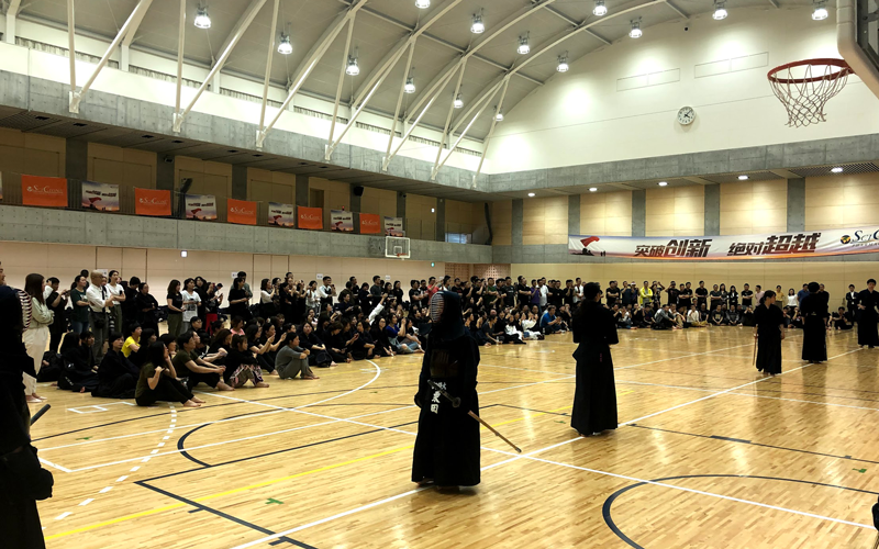 Kendo Experience Tour for Travellers from Abroad: 252 Participants at Toin University of Yokohama2
