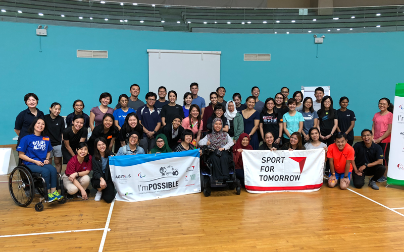【Singapore】Teachers’ Training with the Paralympic Textbook “I’m POSSIBLE” in Singapore3