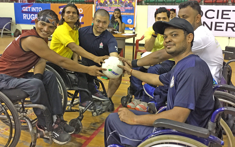 【スポーツ庁委託事業】JSC-JRFU連携ラグビー国際貢献プロジェクト（インド）4