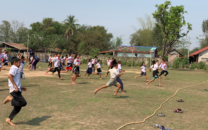 Organising sports events at primary schools and donating sports equipment3