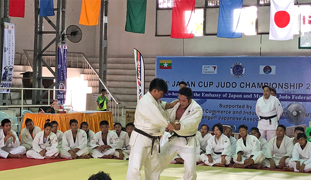 【Myanmar】Japan Sports Agency Commissioned Project International Cultural Exchange Sports Programmes in cooperation with the 15th Judo Japan Cup Cultural Programme  co-hosted by the Embassy of Japan in Myanmar and the Myanmar Judo Federation2
