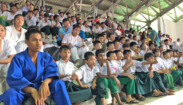【Myanmar】Japan Sports Agency Commissioned Project International Cultural Exchange Sports Programmes in cooperation with the 15th Judo Japan Cup Cultural Programme  co-hosted by the Embassy of Japan in Myanmar and the Myanmar Judo Federation5