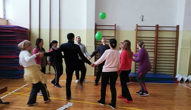 【Bosnia-Herzegovina】The Project for Confidence Building through Physical Education of JICA1