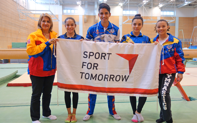 JSC-JOC-NF Collaboration Project: Gymnastics Camp for Venezuela to Utilize Japan High Performance Center4