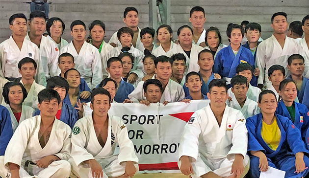 【Myanmar】Japan Sports Agency Commissioned Project International Cultural Exchange Sports Programmes in cooperation with the 15th Judo Japan Cup Cultural Programme  co-hosted by the Embassy of Japan in Myanmar and the Myanmar Judo Federation1