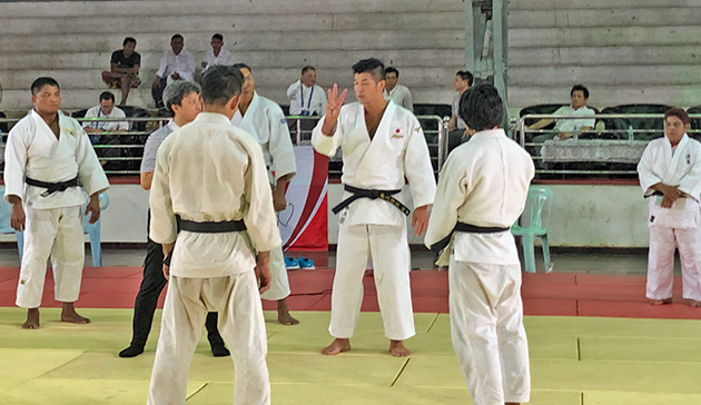 【Myanmar】Japan Sports Agency Commissioned Project International Cultural Exchange Sports Programmes in cooperation with the 15th Judo Japan Cup Cultural Programme  co-hosted by the Embassy of Japan in Myanmar and the Myanmar Judo Federation3