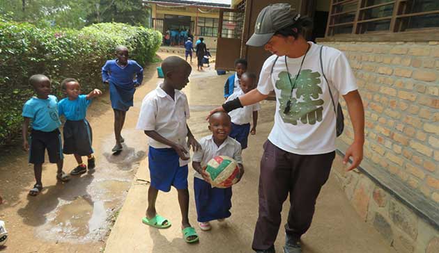 【Rwanda】 Japan Overseas Cooperation Volunteers Project Report: Bringing the Joy of Playing Volleyball to Children of the Republic of Rwanda3