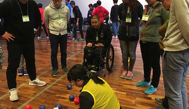 Non-Border Boccia Exchange Event2