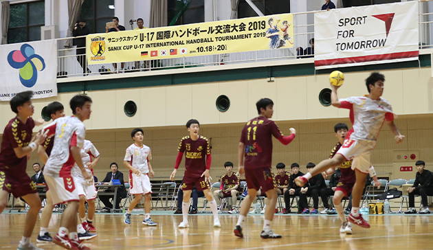 サニックスカップU-17国際ハンドボール交流大会20191