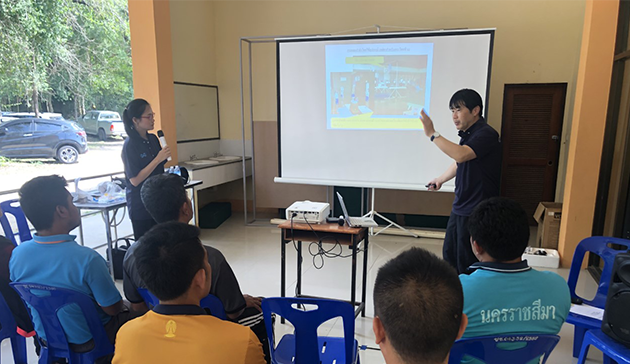 【Thailand】Japan Sports Agency Commissioned Project: Instructors sent for on-the-job training of PE teachers conducted by Chulalongkorn University in Thailand2