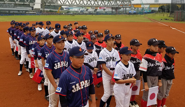 Away match in Taiwan (22nd Tirosen Cup International Boys’ Rubber Baseball Tournament)2