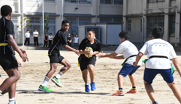 【スポーツ庁委託事業】「２０１９年ラグビーワールドカップ普及啓発事業」国際交流プログラム事業（受入型）2