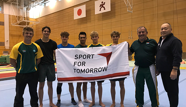 Japan Sports Agency Commissioned Project: JSC/JOC/NF Use Nishigaoka High Performance Center and Other Facilities for Collaboration Project (Gymnastics, South Africa)1