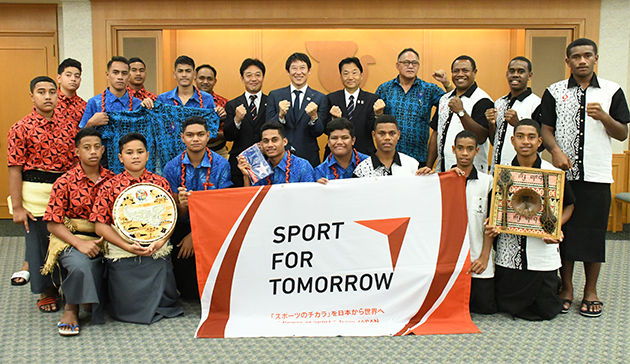 Japan Sports Agency Commissioned Project: 2019 Rugby World Cup Public Awareness Programme – Rugby International Exchange Programme (Inbound Programme)1