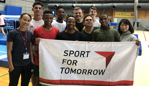 Japan Sports Agency Commissioned Project: Collaborative programme by JSC-JOC-NF using Nishigaoka High-Performance Sports Centre and other Facilities (Trampoline, South Africa)1