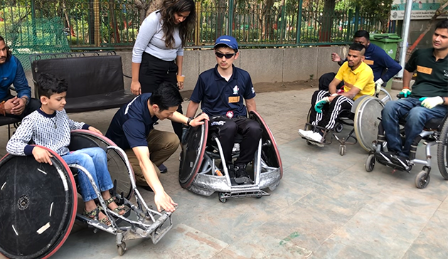 【India】Japan Sport Agency Commissioned Project: Collaborative Programme by Japan Sports Council (JSC)- Japan Rugby Football Union (JRFU) Wheelchair Rugby International Contribution Project6