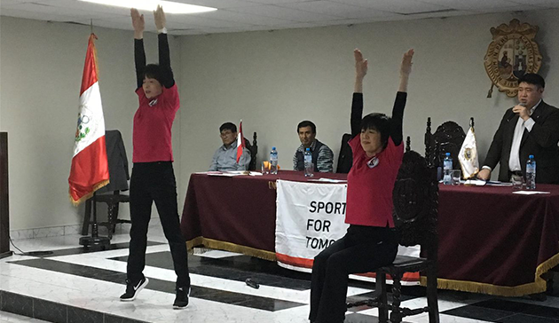 【スポーツ庁委託事業】ペルーにおけるラジオ体操の国際展開 15