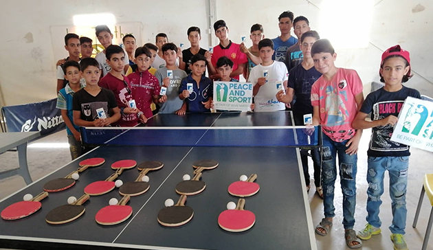 ITTF-Nittaku Dream Building Project for Supporting Refugees1