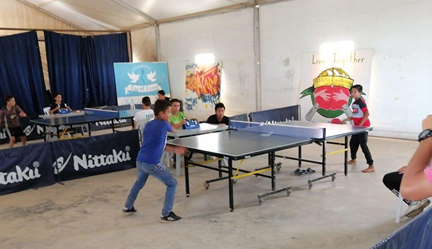 ITTF-Nittaku Dream Building Project for Supporting Refugees4