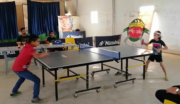 ITTF-Nittaku Dream Building Project for Supporting Refugees7