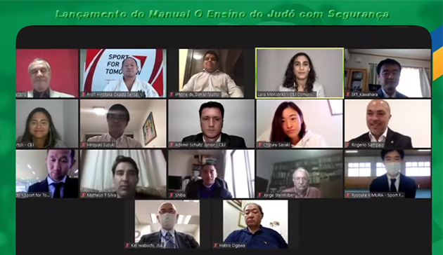 Support for the Safe Judo Instruction (O Ensino do Judô com Segurança) Online Event5